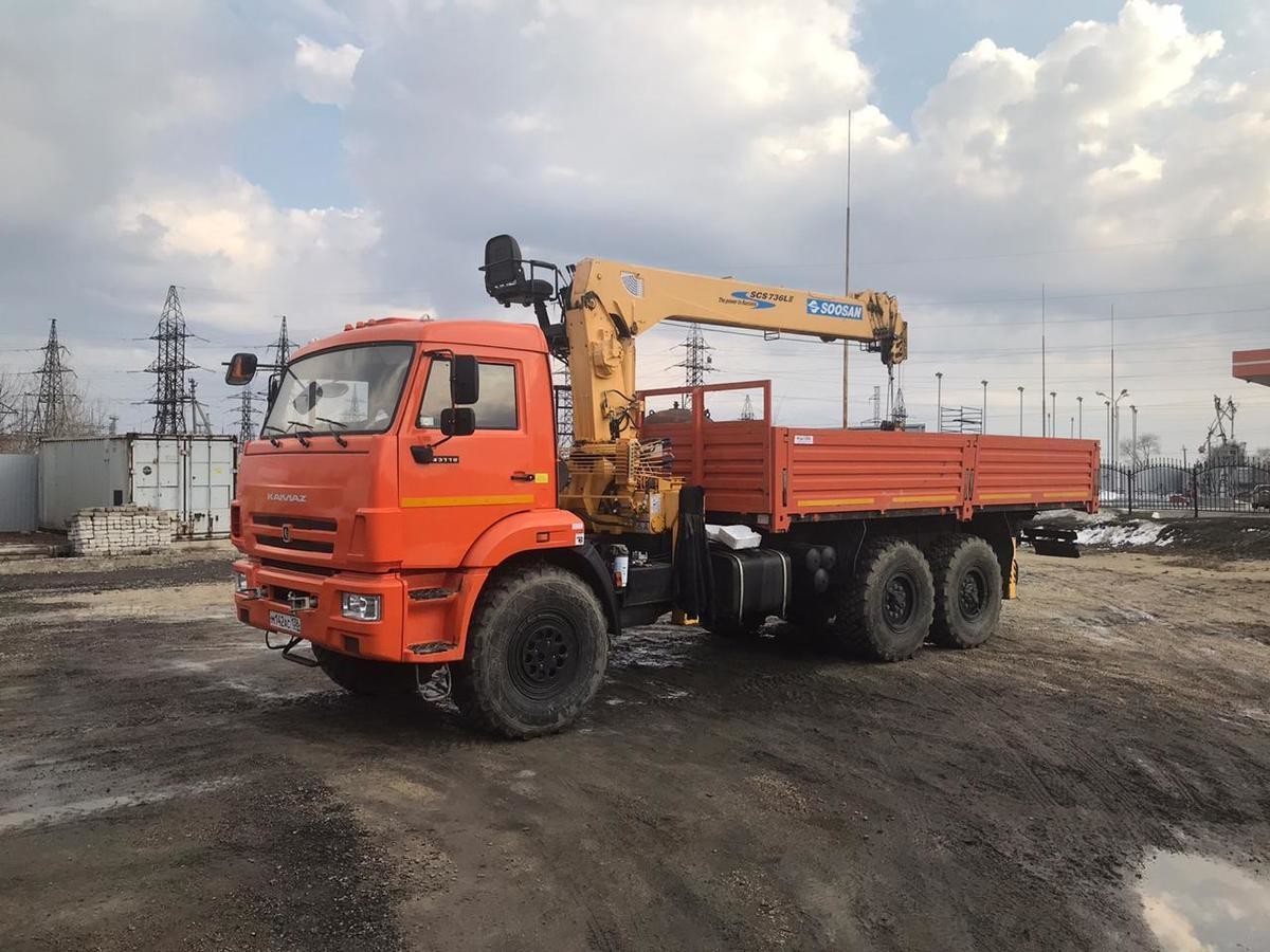 Манипулятор КАМАЗ ВЕЗДЕХОД