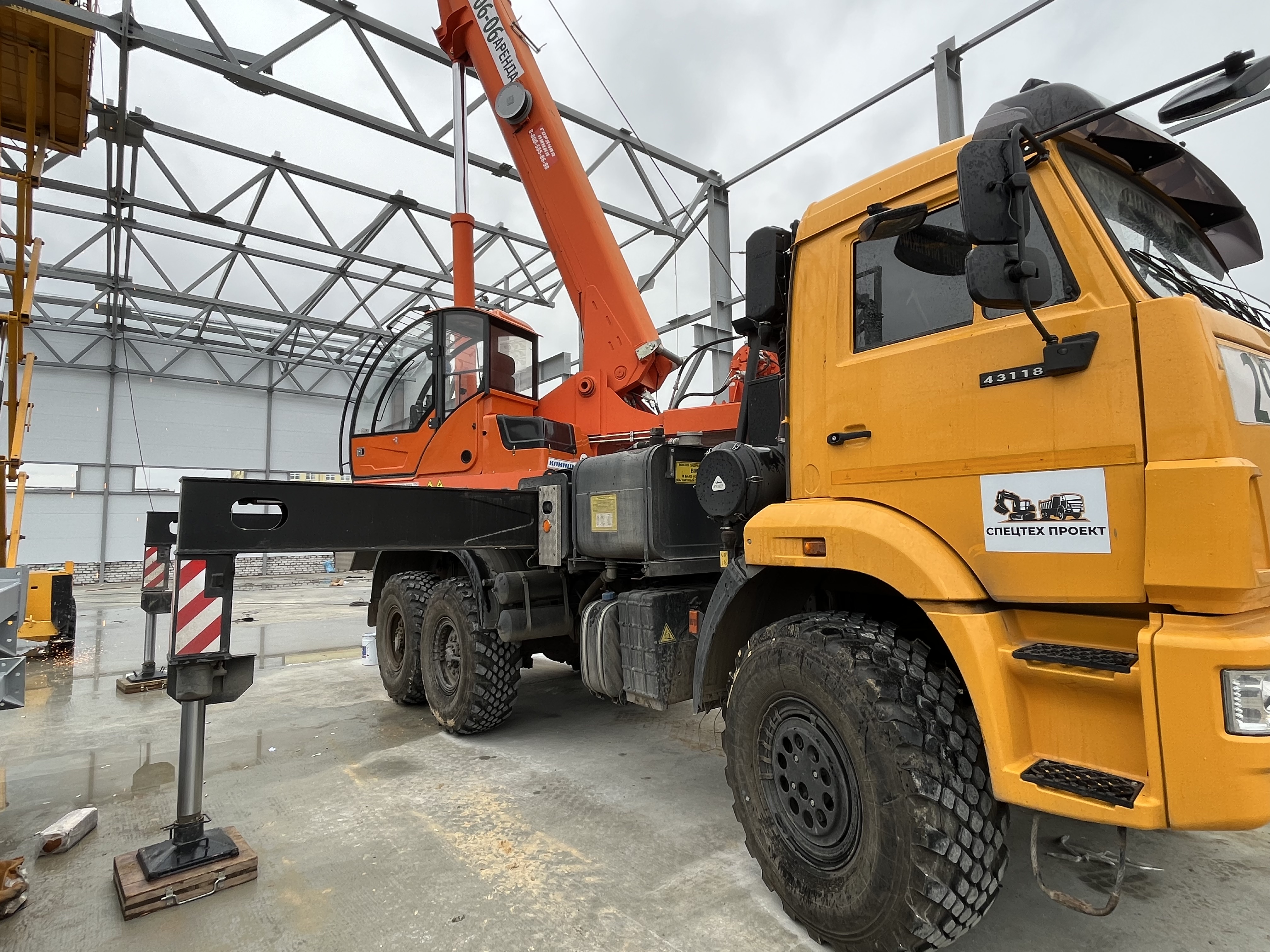 Автокран ГП 25 тонн КАМАЗ