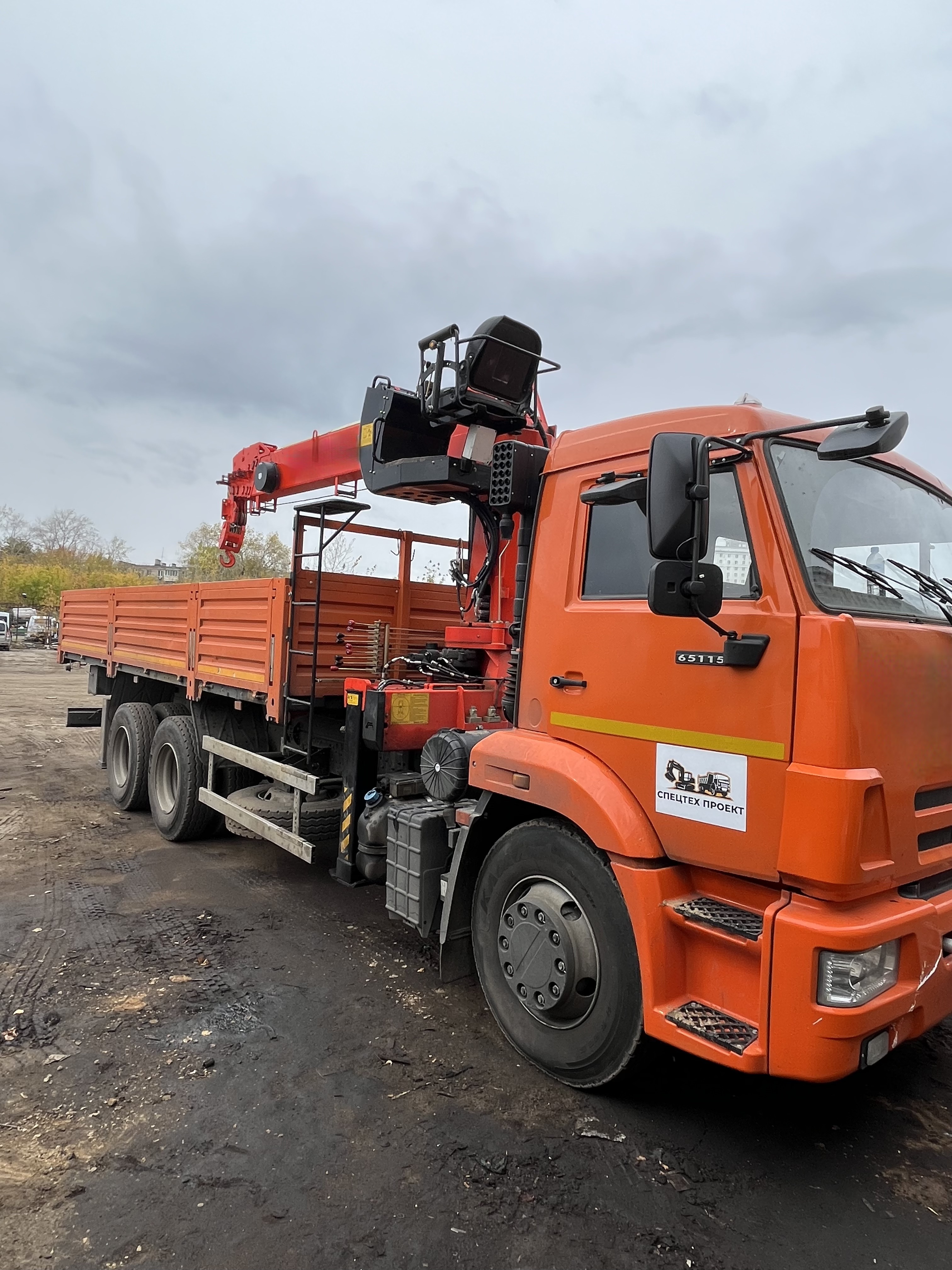 Манипулятор КАМАЗ